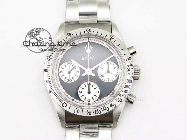 MiroTime 0421 ComfortFit Vintage 1680 Submariner No Date SS White Dial On SS Bracelet A 3855